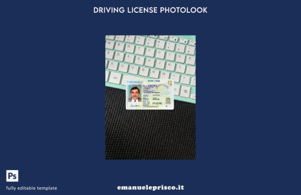 stile verificato modello anteriore photolook presente patente di guida USA Nevad